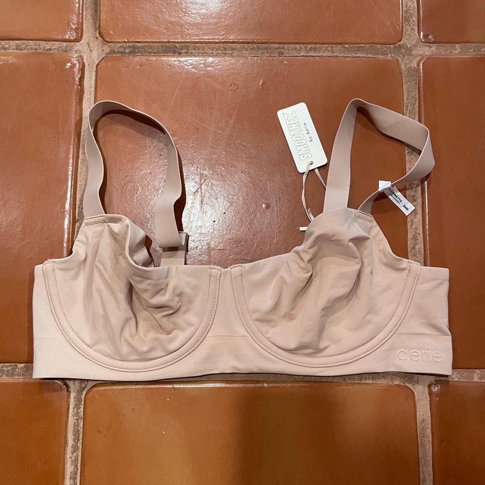 Aerie Smoothiez Women's Tan Bra Balconette